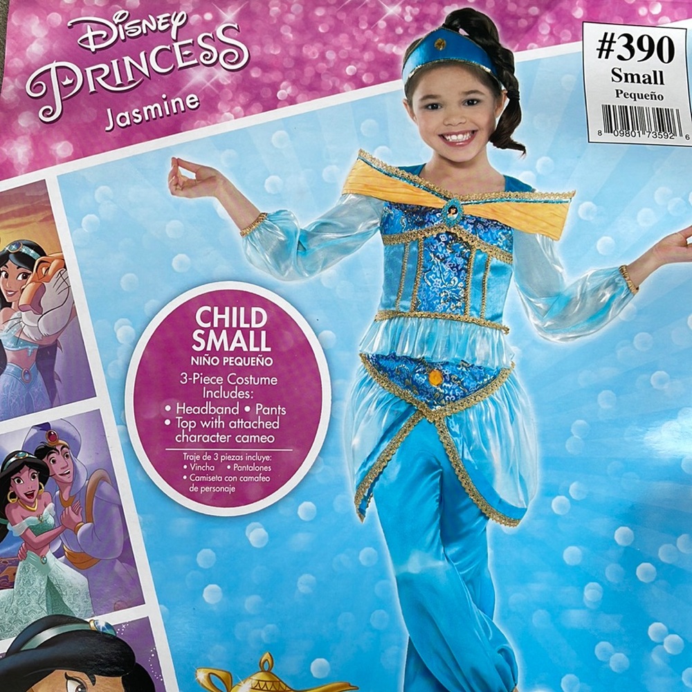 Disney Princess: Jasmine Kids Costume! New! Blowout Price!